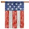 Toland Home Garden Rustic Weathered American Flag Patriotic Outdoor Flag - 28" x 40"